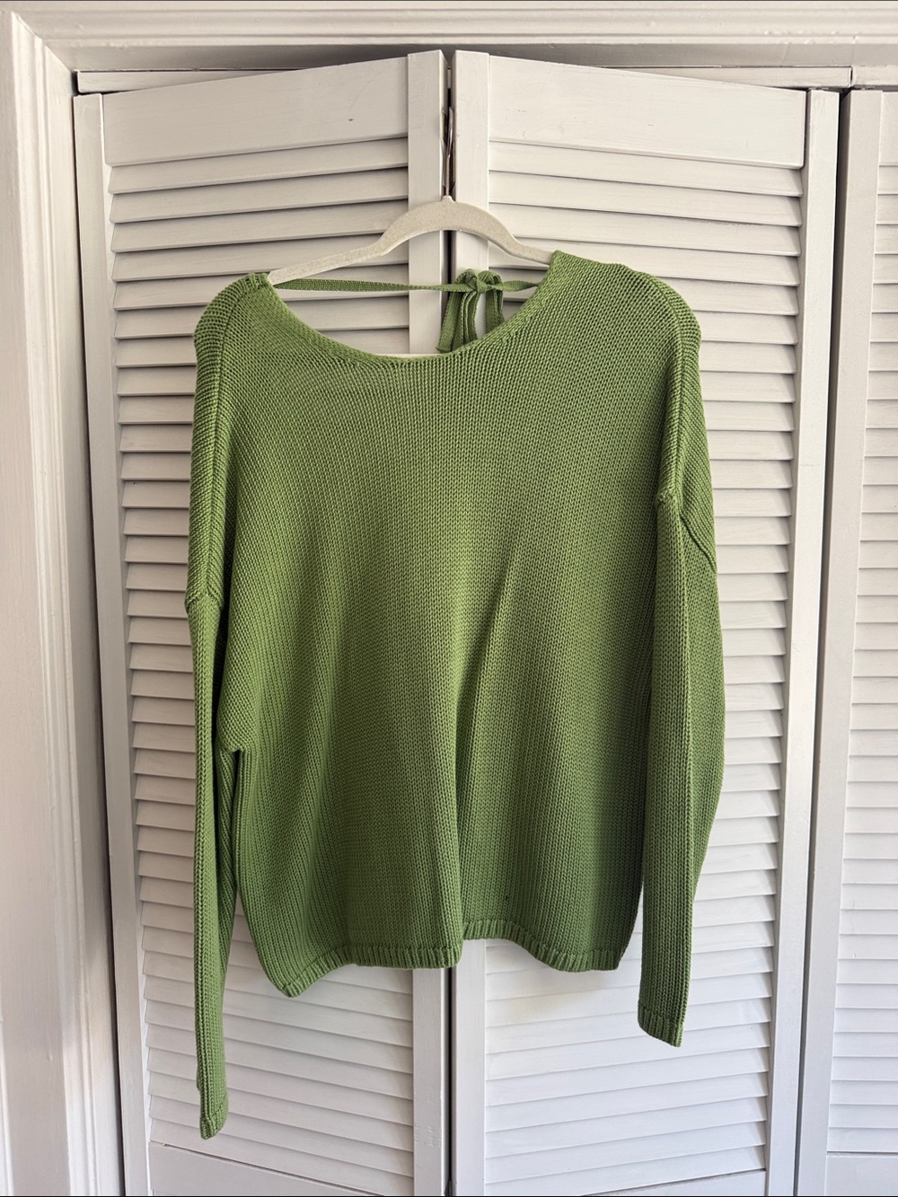 Banana Republic Open-Back Sweater